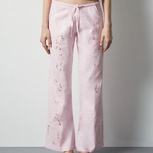 ISO: Pink Eyelet Women's Pants